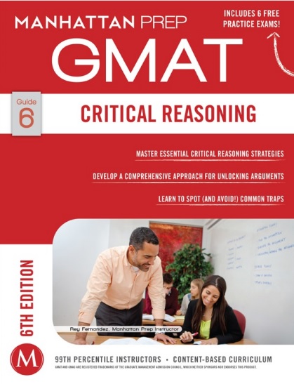 Обложка книги 6 Guide GMAT Critical Reasoning