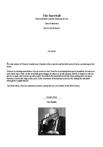 Обложка книги The Snowball