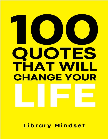 Обложка книги 100 Quotes That Will Change Your life