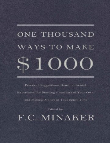 Обложка книги One Thousand Ways to Make $1000