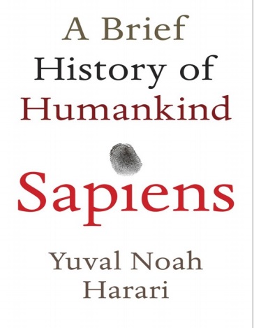 Обложка книги Sapiens A Brief History of  Humankind