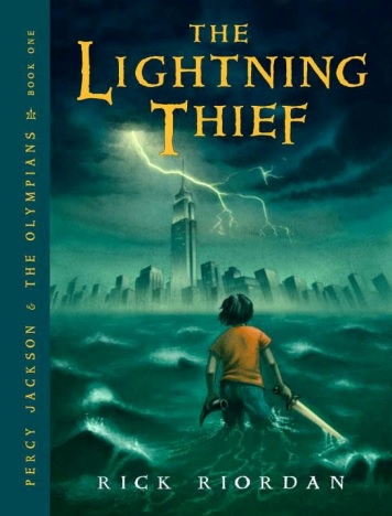 Обложка книги percy jackson 1 - the lightning thief