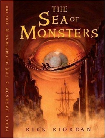 Обложка книги percy jackson 2 - the sea of monsters