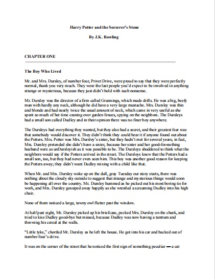 Обложка книги Harry Potter and the Sorcerer's Stone