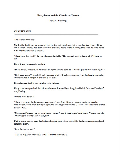 Обложка книги Harry Potter and the Chamber of Secrets