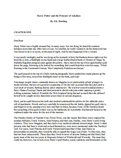 Обложка книги Harry Potter and the Prisoner of Azkaban