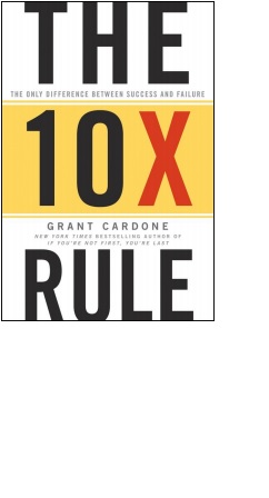 Обложка книги The ten times rule