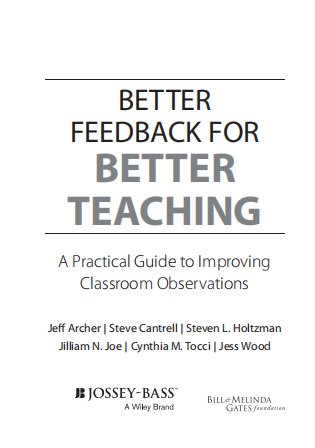 Обложка книги Better Feedback Better Teaching