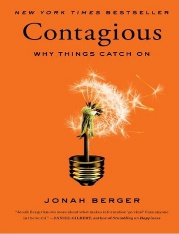 Обложка книги contagious why things catch on