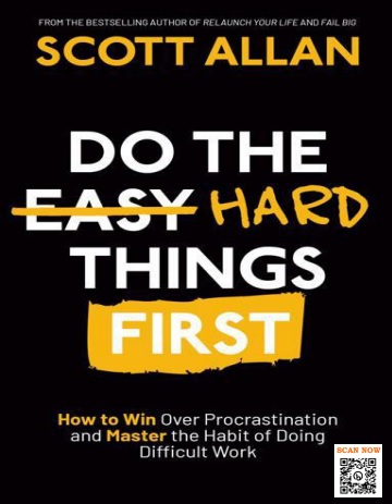 Обложка книги Do the Hard Things First Master Self Control