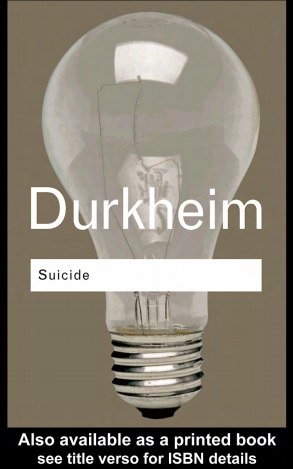 Обложка книги Durkheim - Suicide - A study in sociology