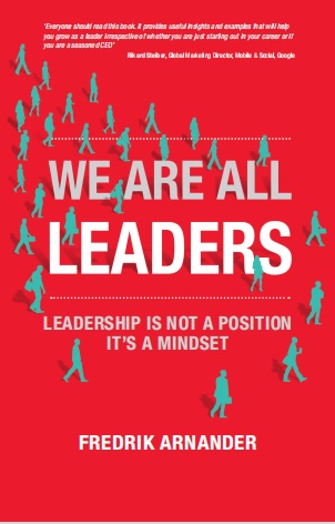 Обложка книги We are all leaders leadership is not a position