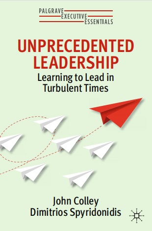 Обложка книги Dimitrios Spyridonidis Unprecedented Leadership Learning