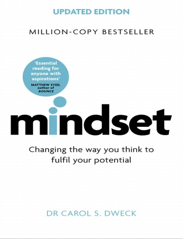 Обложка книги Mindset