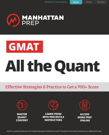 Обложка книги GMAT All the Quant PDF