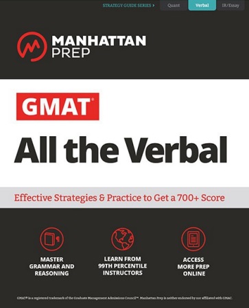 Обложка книги GMAT All the Verbal  Manhattan Prep