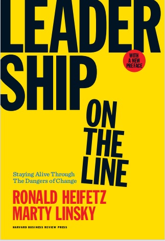 Обложка книги Leadership on the Line