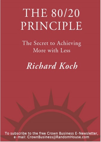 Обложка книги The 80 20 Principle The Secret to Achieving More with Less