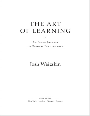 Обложка книги The Art Of Learning