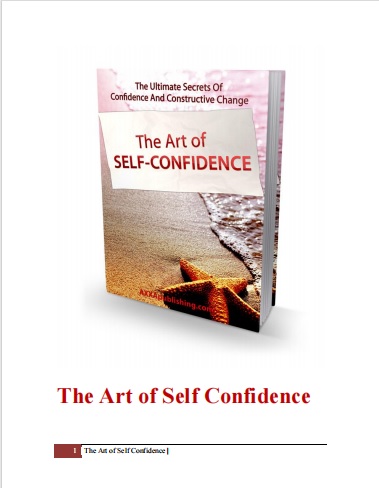 Обложка книги the art of selfconfidence