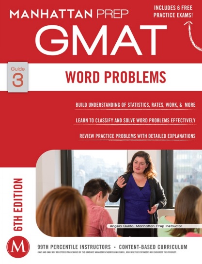 Обложка книги 3 Guide GMAT Word Problems