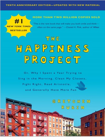 Обложка книги the happiness project