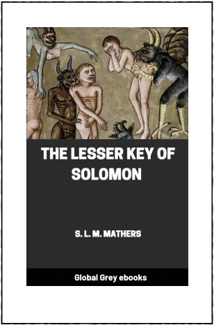 Обложка книги The Lesser Key Of Solomon
