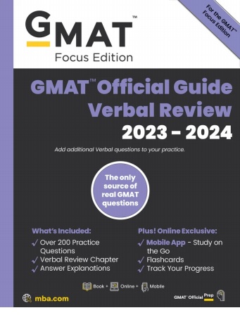 Обложка книги GMAT. Focus Edition. Verbal 2023-2024