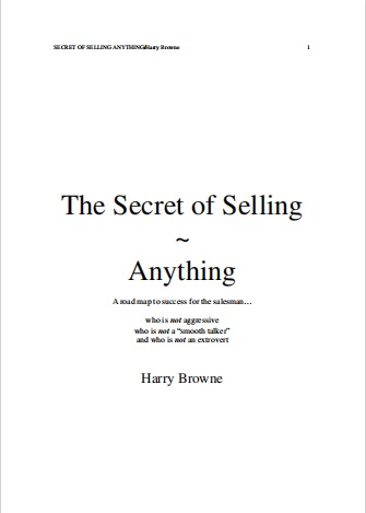 Обложка книги The Secret of Selling Anything
