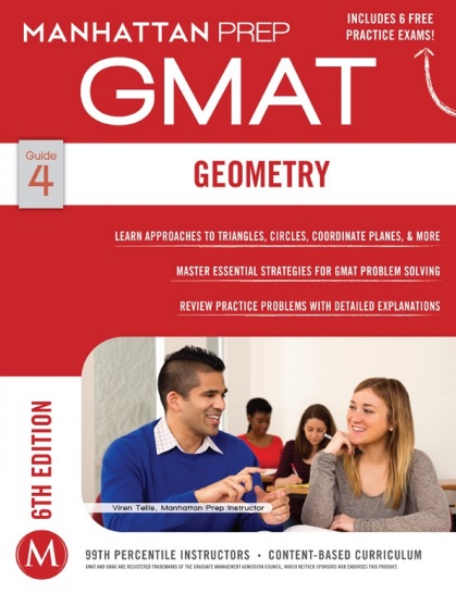 Обложка книги 4 Guide GMAT Geometry