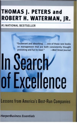 Обложка книги Thomas_J_Peters,_Robert_H_,_Jr_Waterman_In_Search_of_Excellence