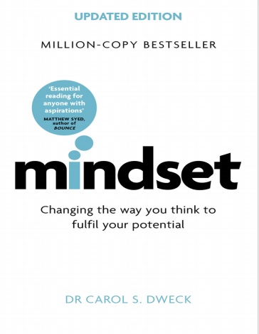 Обложка книги Mindset Changing The Way You think To Fulfill Your Potential